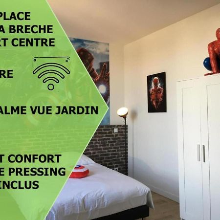 Le Marvel Centre La Breche Wifi Vue Jardin Apartment Niort Bagian luar foto